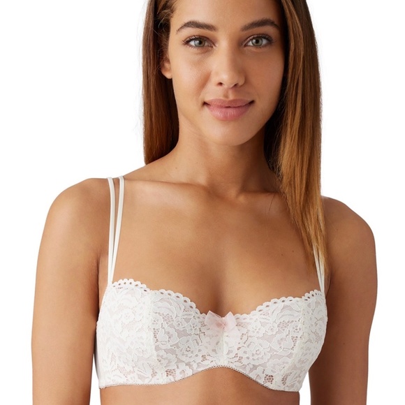 b.tempt'd Ciao Bella Tanga Vanilla Ice White Cream S NWT - Picture 3 of 3